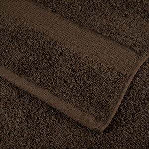 vidaXL Premium Shower Towels SOLUND 10 pcs Brown 70x140 cm 600 gsm