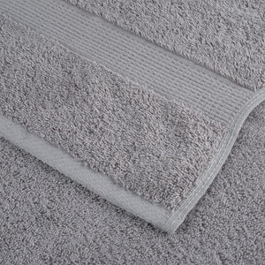 vidaXL Premium Guest Towels SOLUND 4 pcs. Grey 30x50 cm 600 gsm