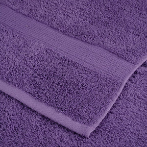 vidaXL Premium Guest Towels SOLUND 2 pcs. Purple 30x50 cm 600 gsm