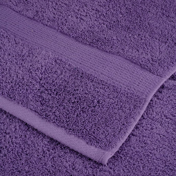vidaXL Premium Shower Towels SOLUND 2 pcs. Purple 70x140 cm 600 gsm