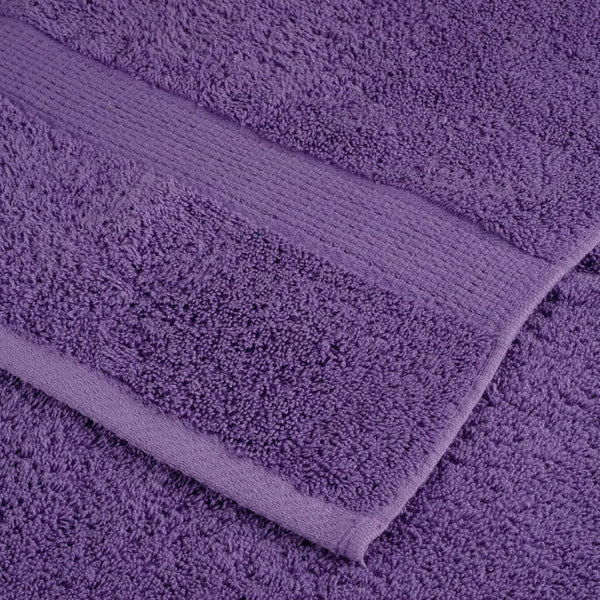 vidaXL Premium Shower Towels SOLUND 10 pcs. Purple 70x140 cm 600 g/m²