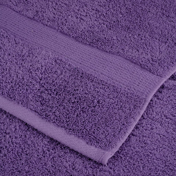 vidaXL Premium Bath Towels SOLUND 4 pcs. Purple 100x150 cm 600 gsm