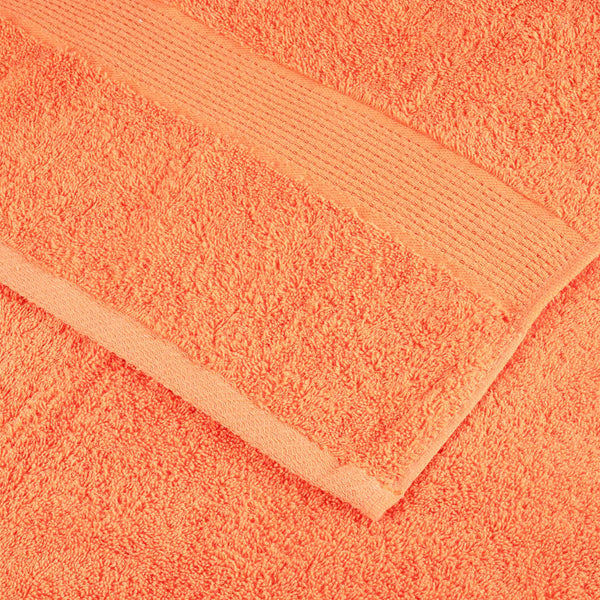 vidaXL Premium Hand Towels SOLUND 4 Pieces Orange 30x30 cm 600 gsm