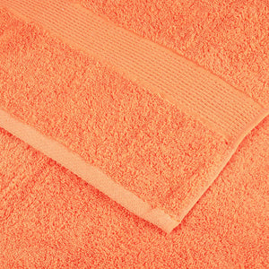 vidaXL Premium Guest Towels SOLUND 10 pcs. Orange 30x50 cm 600 gsm