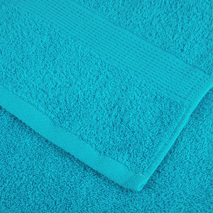 vidaXL Premium Towels SOLUND 2 pcs. Turquoise 50x100 cm 600 gsm