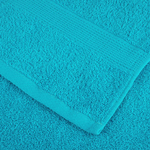vidaXL Premium Shower Towels SOLUND 4 pcs. Turquoise 70x140 cm 600 g/m²