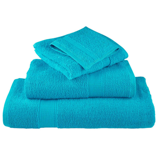 vidaXL Premium Towels SOLUND 2 pcs. Turquoise 100x200 cm 600 gsm