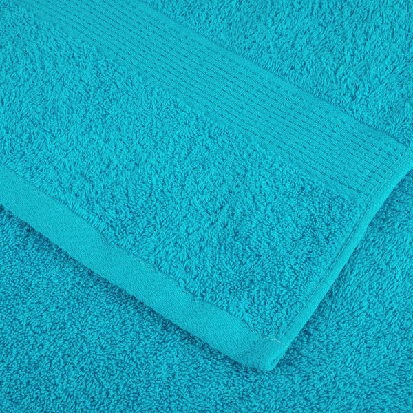 vidaXL Premium Towels SOLUND 2 pcs. Turquoise 100x200 cm 600 gsm