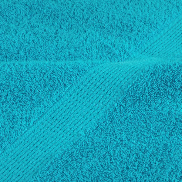 vidaXL Premium Towels SOLUND 2 pcs. Turquoise 100x200 cm 600 gsm