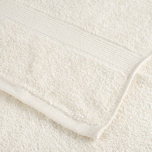 vidaXL Premium Towels SOLUND 4 pcs. Cream White 100x200 cm 600 gsm