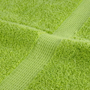 vidaXL Premium Guest Towels SOLUND 2 pcs. Apple Green 30x50 cm 600 gsm