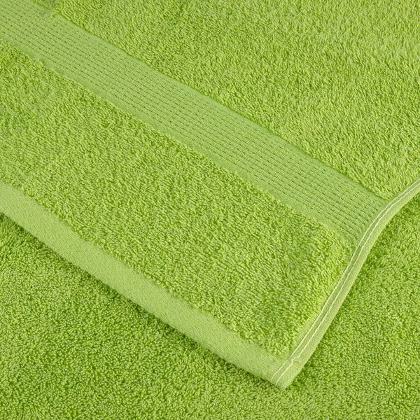 vidaXL Premium Bath Towels SOLUND 4 pcs. Apple Green 100x150 cm 600 gsm