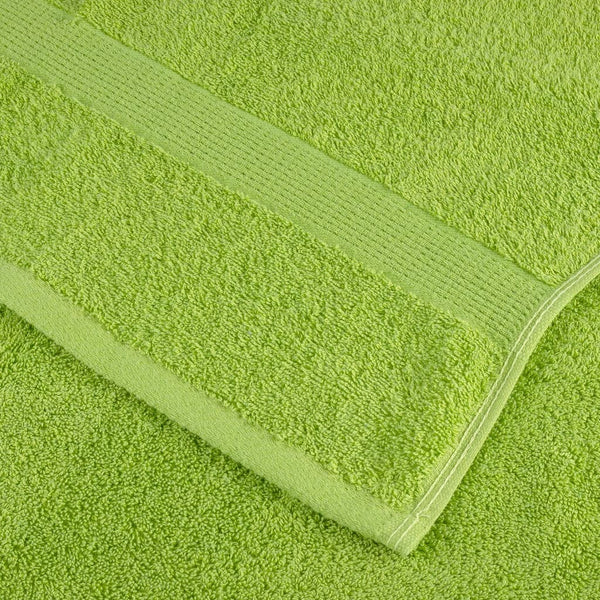 vidaXL Premium Towels SOLUND 4 pcs. Apple Green 100x200 cm 600 g/m²