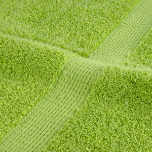 vidaXL Premium Towels SOLUND 10 pcs. Apple Green 100x200 cm 600 gsm