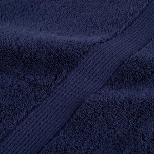 vidaXL 8-piece Premium Towel Set SOLUND Navy Blue 600 gsm