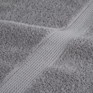vidaXL 8-Piece Premium Towel Set SOLUND Grey 600 gsm