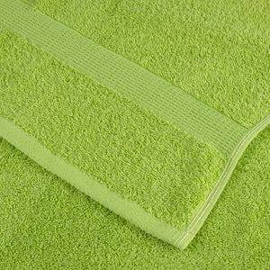 vidaXL 12-piece Premium Towel Set SOLUND Apple Green 600 gsm