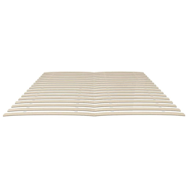 vidaXL Replacement Slatted Bed Base with 34 Slats 2 pcs 80x200 cm