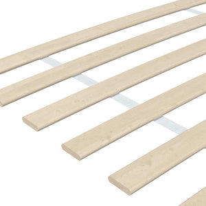vidaXL Replacement Slatted Bed Base with 34 Slats 2 pcs 80x200 cm