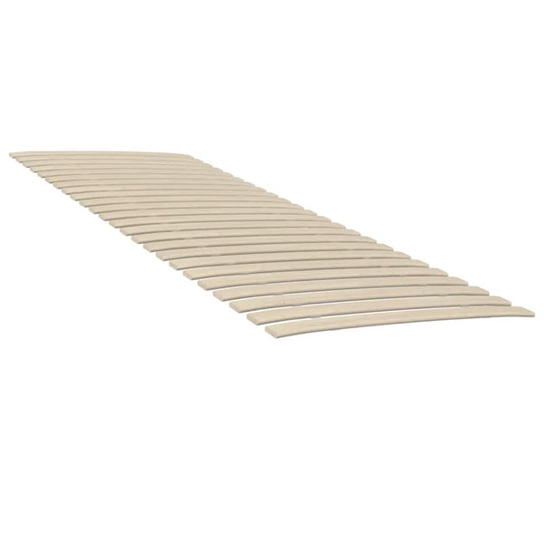 vidaXL Replacement Slatted Bed Base with 48 Slats 2 pcs 80x200 cm