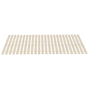 vidaXL Replacement Slatted Bed Base with 48 Slats 2 pcs 80x200 cm