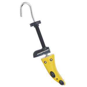 vidaXL Shoe Stretcher with Shoehorn Yellow EU 37-41 Plastic