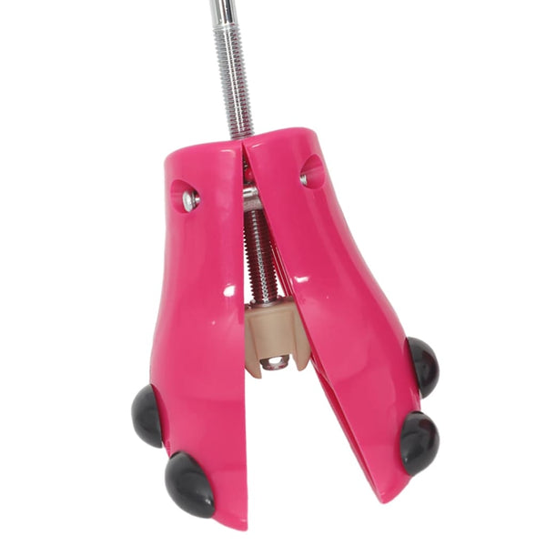 vidaXL Boot Shapers with Shoehorn Pink EU 34-40 Plastic