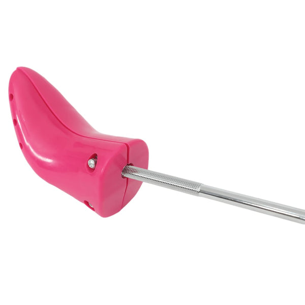 vidaXL Boot Shapers with Shoehorn Pink EU 34-40 Plastic