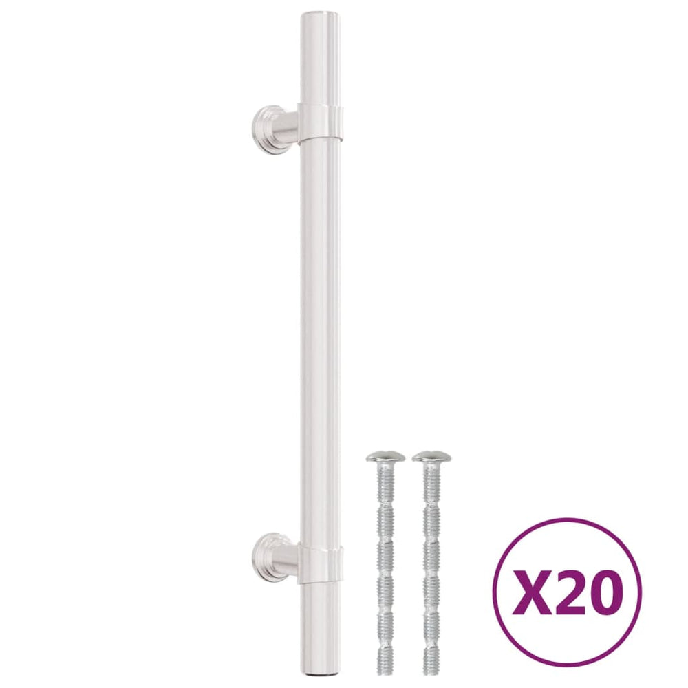 Möbelgriffe Edelstahl 128mm - 20er Set