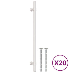 Möbelgriffe Edelstahl Silber 224mm - 20er Set