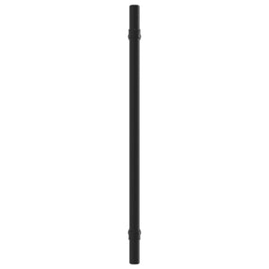 Möbelgriffe Schwarz Edelstahl 224mm - 20er Set