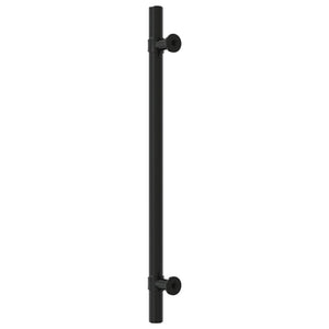 Möbelgriffe Schwarz Edelstahl 192mm - 10er Set