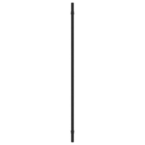 Möbelgriffe Schwarz Edelstahl 480mm, 10er-Set