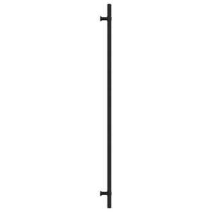 Möbelgriffe Schwarz Edelstahl 480mm, 10er-Set