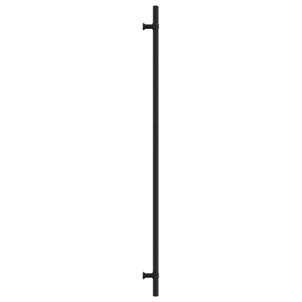 Möbelgriffe Schwarz Edelstahl 480mm, 10er-Set