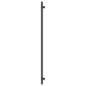 Möbelgriffe Schwarz Edelstahl 480mm, 10er-Set
