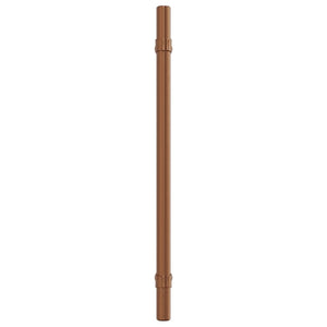 Möbelgriffe Bronze Edelstahl 192mm - 10er Set