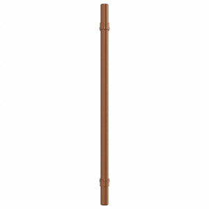 Bronzefarbene Möbelgriffe, 224 mm, 10er-Set