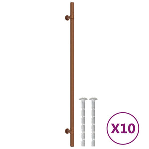Möbelgriffe Bronze Edelstahl 320mm, 10er Set