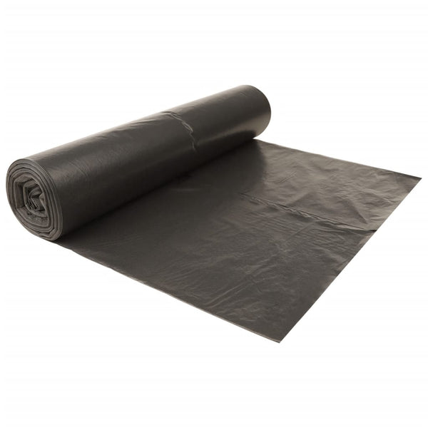 vidaXL Bin Bags 250 pcs. Black 120 L