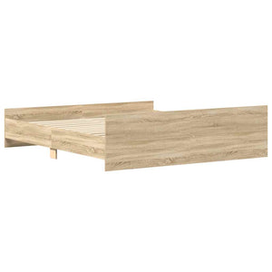 Bettgestell 180x200 cm Sonoma-Eiche