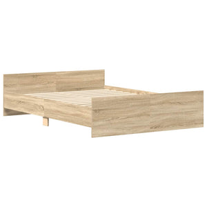 Bettgestell Sonoma-Eiche 120x190 cm