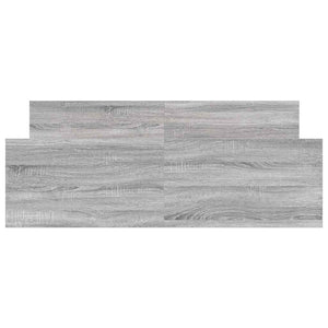 Bettgestell Grau Sonoma 120x190 cm