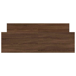 Bettgestell Braun Eiche 140x190 cm
