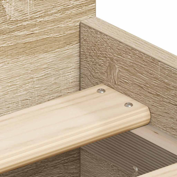 Bettgestell Sonoma Eiche 100x200 cm