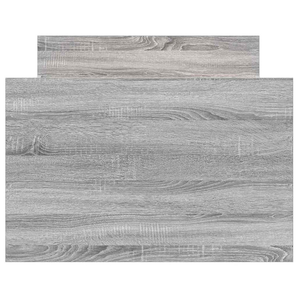 Bettgestell Grau Sonoma 90x200 cm