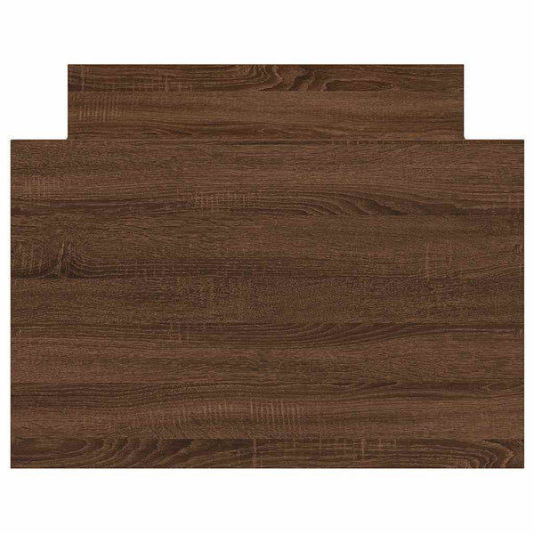 Bettgestell Braun Eiche 90x200 cm mit Schubladen