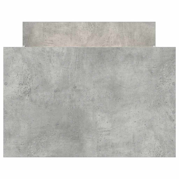 Bettgestell Betongrau 90x190 cm