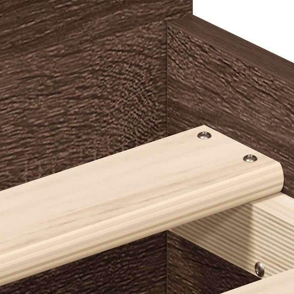 Bettgestell Braun Eichen-Optik 75x190 cm