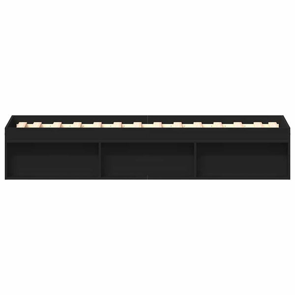 Bettgestell Schwarz 90x200 cm